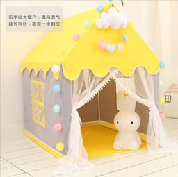 image-Jihong Princess Tent Castle - Red Kids