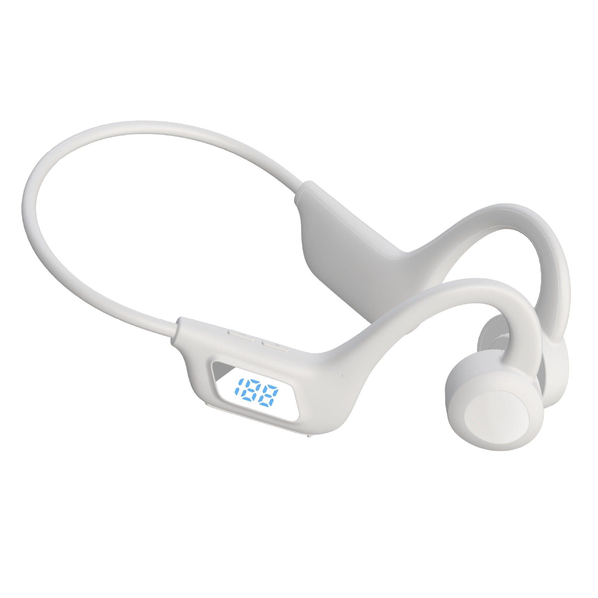 image-New cross-border LY1 bone conduction bluetooth earphone waterproof not in ear air conduction wireless neck bluetooth earphone