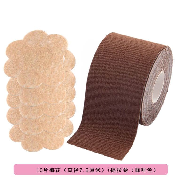 image-Invisible Elastic Breast Lift Stickers, 10cm*5m Nylon, Breathable