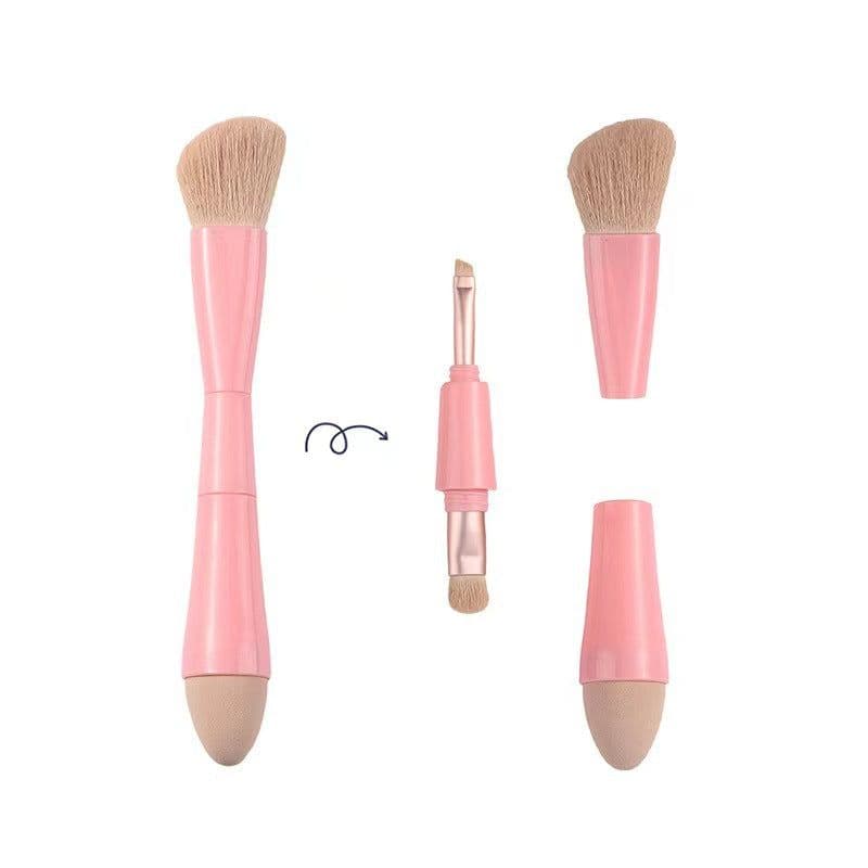 image-Makeup Brush 4-in-1 Pen Concealer Blush Foundation CM22103 Pink