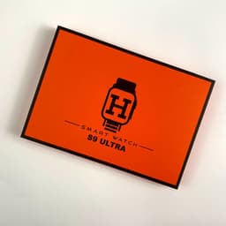 image-S9Ultra Smartwatch - Orange Square 44mm