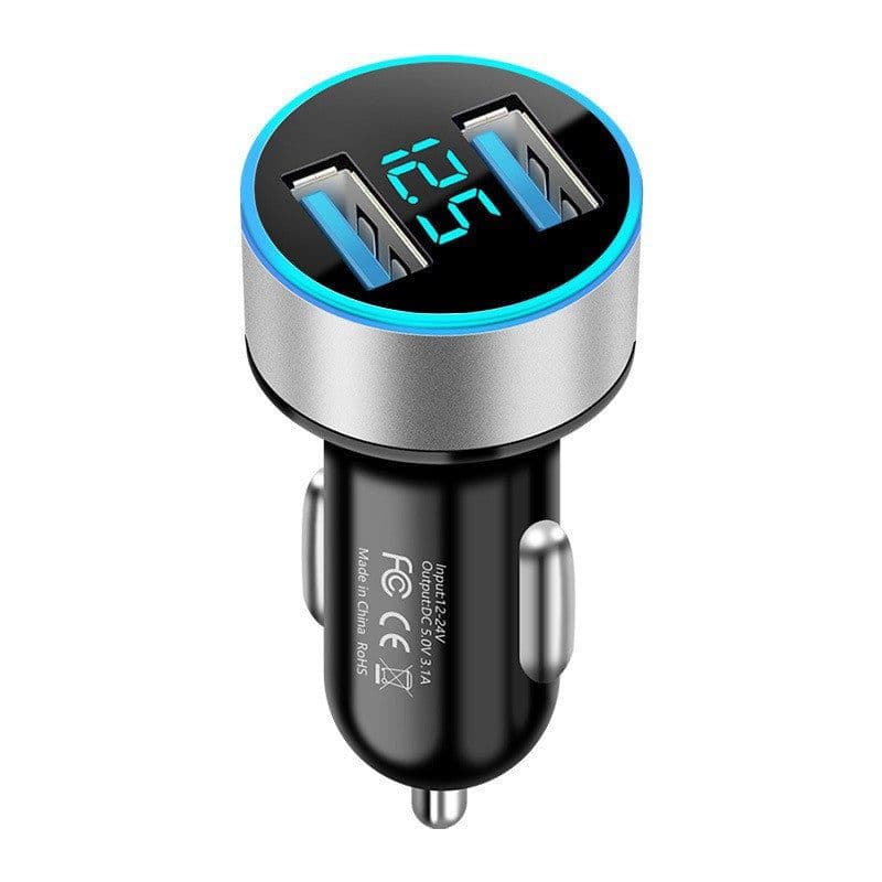 image-3.1A Car Charger USB - Black Fast Charging