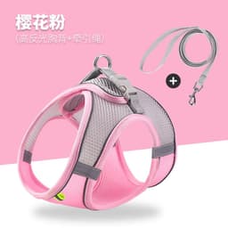 image-Pet cat traction rope vest type chest strap out cat special anti-break slip cat rope tied cat chain