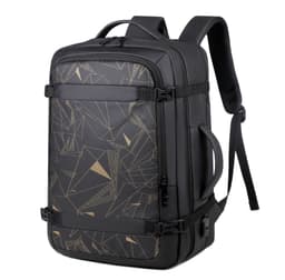 image-Yamaro 20-35L Portable Waterproof Backpack - Gold Film, 15.6" Laptop
