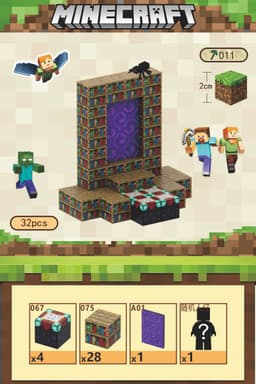 image-My World Diamond Continent Magnetic Building Blocks - 2cm Educational Toy