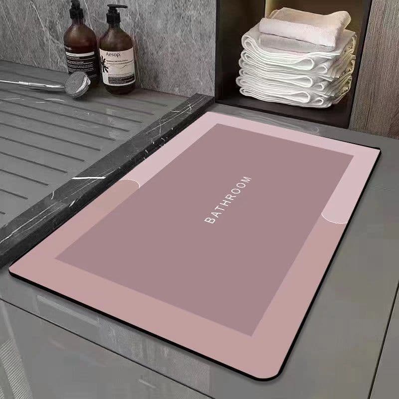 image-Shenghui Diatom Mud Bath Mat - Army-Black, Quick Dry, Easy Care