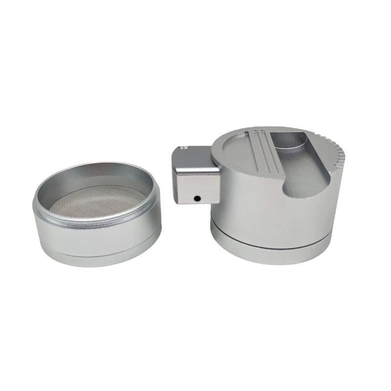 image-75mm Aluminum Tobacco Grinder 3-in-1
