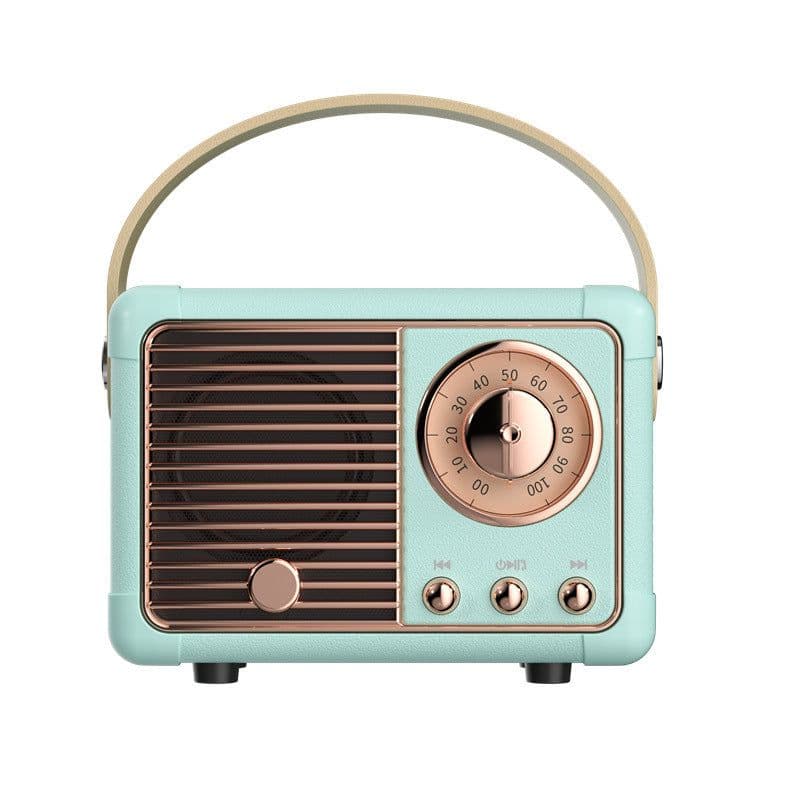 image-HM11 Bluetooth Speaker Retro Mini Portable Radio