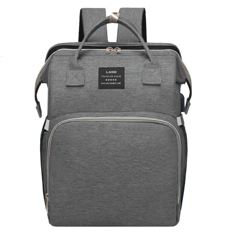 image-Mommy Bag Backpack - Oxford Diaper Bag 20-35L