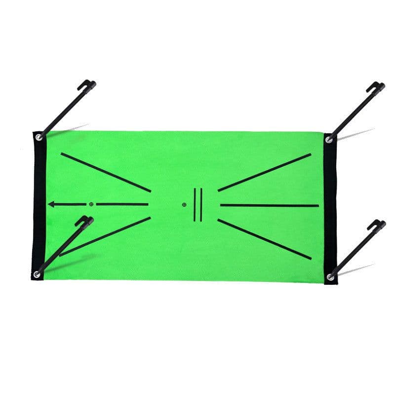 image-Golf Practice Mat Hitting Pad Putter Training