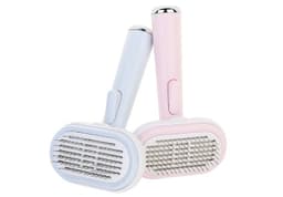 image-Carnivore Pet Comb - Dog Grooming Brush Pink