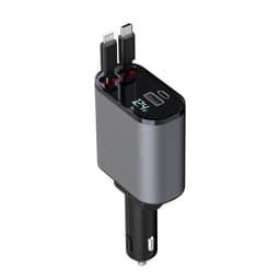 image-New Huawei Fast Charging Mini Car Adapter 240W Type-C Fast Charging