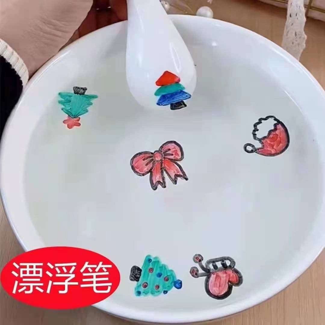image-Children's water painting colorful floating pen children's magic water floating pen erasable whiteboard pen floating pen wholesale