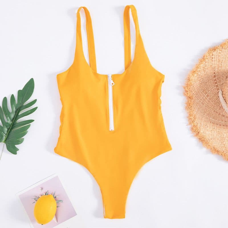 image-Women's Star Striped One-Piece Swimsuit XL