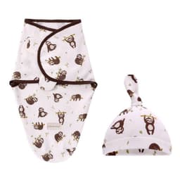 image-Miracle Baby Swaddle Wrap - Large 75*60cm Pure Cotton Newborn