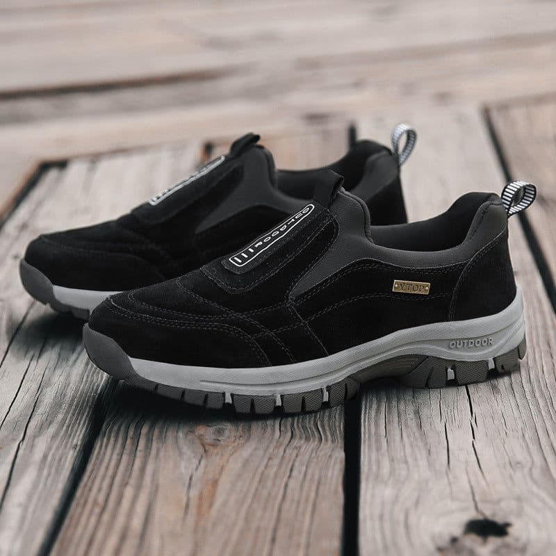 image-2021 new large size low top men's outdoor hiking shoes non-slip wear-resistant hiking shoes casual set of feet men's shoes