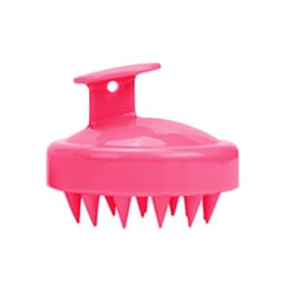 image-Platinum Fly Silicone Bath Massage Brush - Translucent Yellow