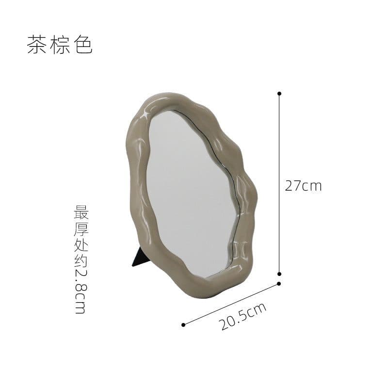 image-Nordic Small High-Value Portable Makeup Mirror for Students