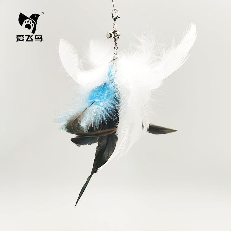 image-Cat Teaser Wand - Feather Interactive Toy