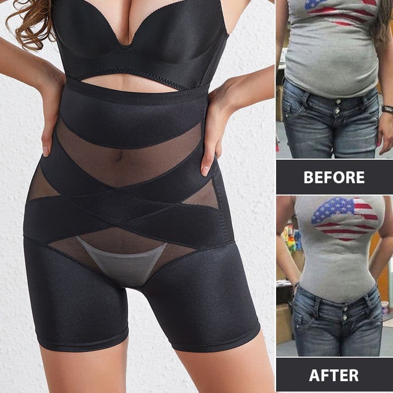 image-Tummy Control High-Waisted Butt-Lifting Postpartum Shaper for Women