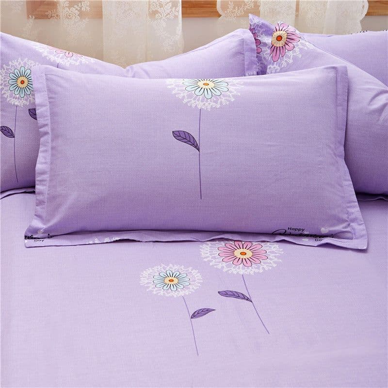 image-Spot Cotton Pillowcase - Cartoon Print Skin-Friendly