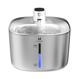 image-Pet Water Fountain Cat Dog Stainless Steel 4000mAh