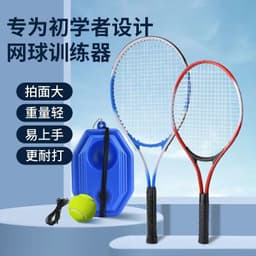 image-Tennis Training Device Single Player Rebound