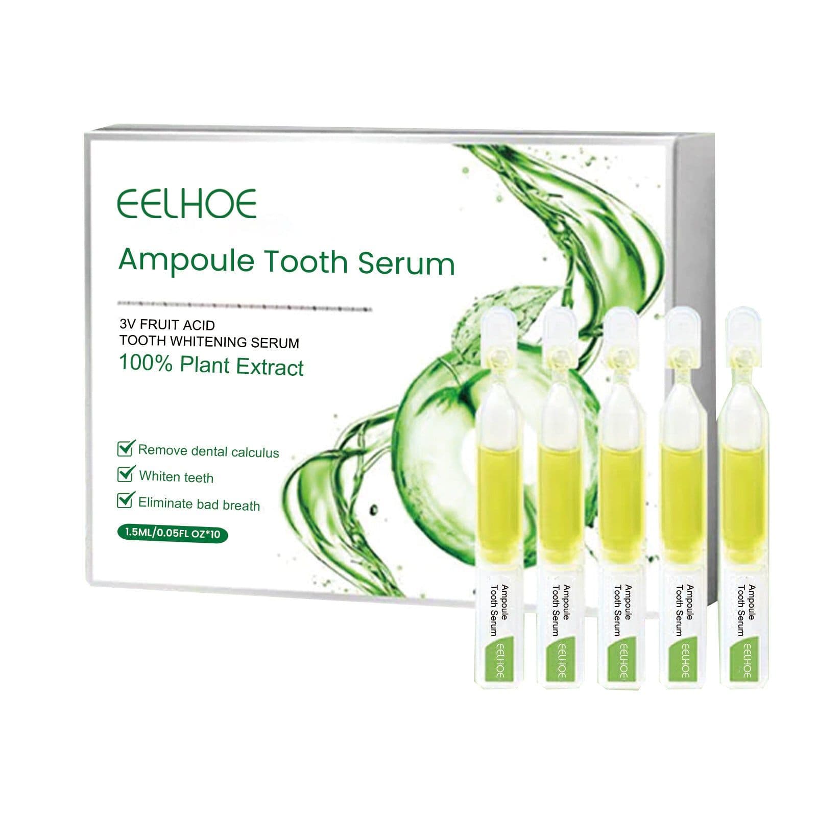image-Teeth Whitening Essence - Stain Cleaning, Fresh Breath, Bright Teeth, 50ml