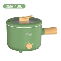 image-European, British, American, multifunctional student dormitory electric cooker, hot pot, noodle cooking electric hot pot, double-speed heat insulation small