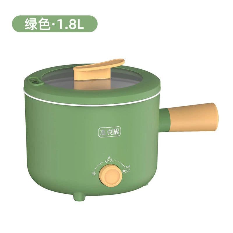 image-European, British, American, multifunctional student dormitory electric cooker, hot pot, noodle cooking electric hot pot, double-speed heat insulation small