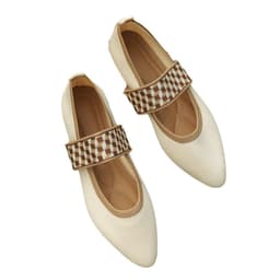image-Little Rain Loafers - Light Grey Shallow Mouth