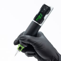 image-Wireless Rechargeable Tattoo Pen - Silver