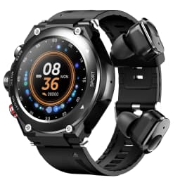 image-New T92 Smartwatch - 2-in-1 TWS Bluetooth Headset, Heart Rate, Blood Pressure