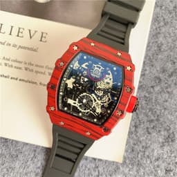 image-Men's Casual Business Watch 43mm Stainless Steel Quart Dial