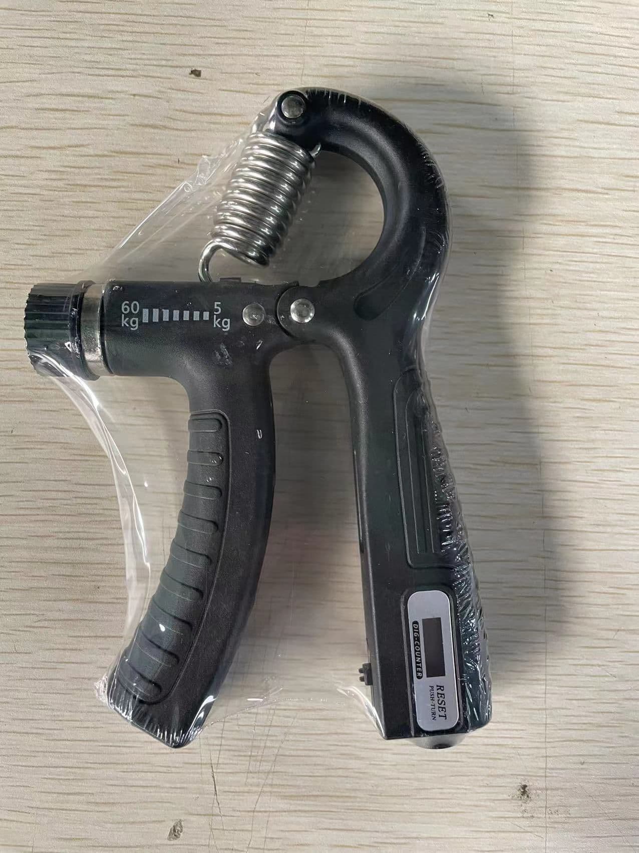 image-Adjustable Counting Grip Wholesale Hand Training Arm Strength Portable Wrist Strength Rehabilitation Training Strength