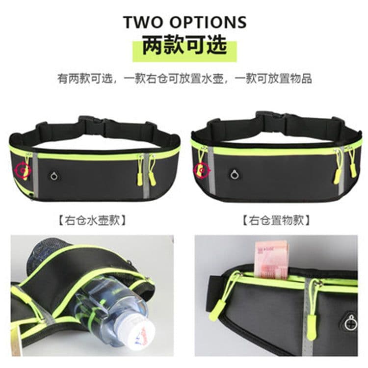 image-Outdoor Sports Waist Bag - Orange Waterproof