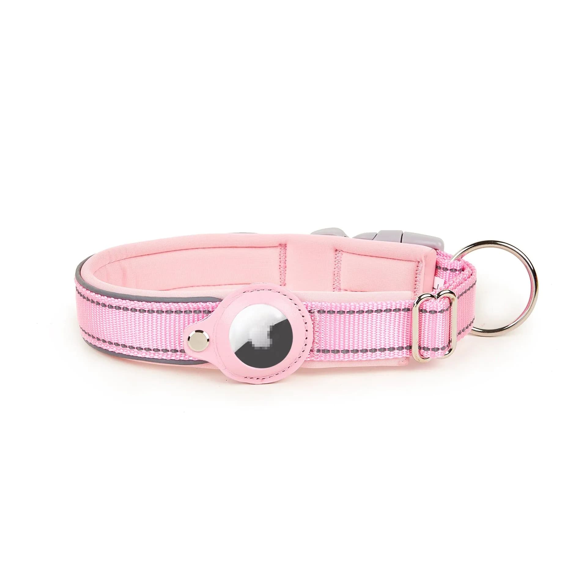 image-Wanda Pet Collar Tracker XL - Grass Green Nylon