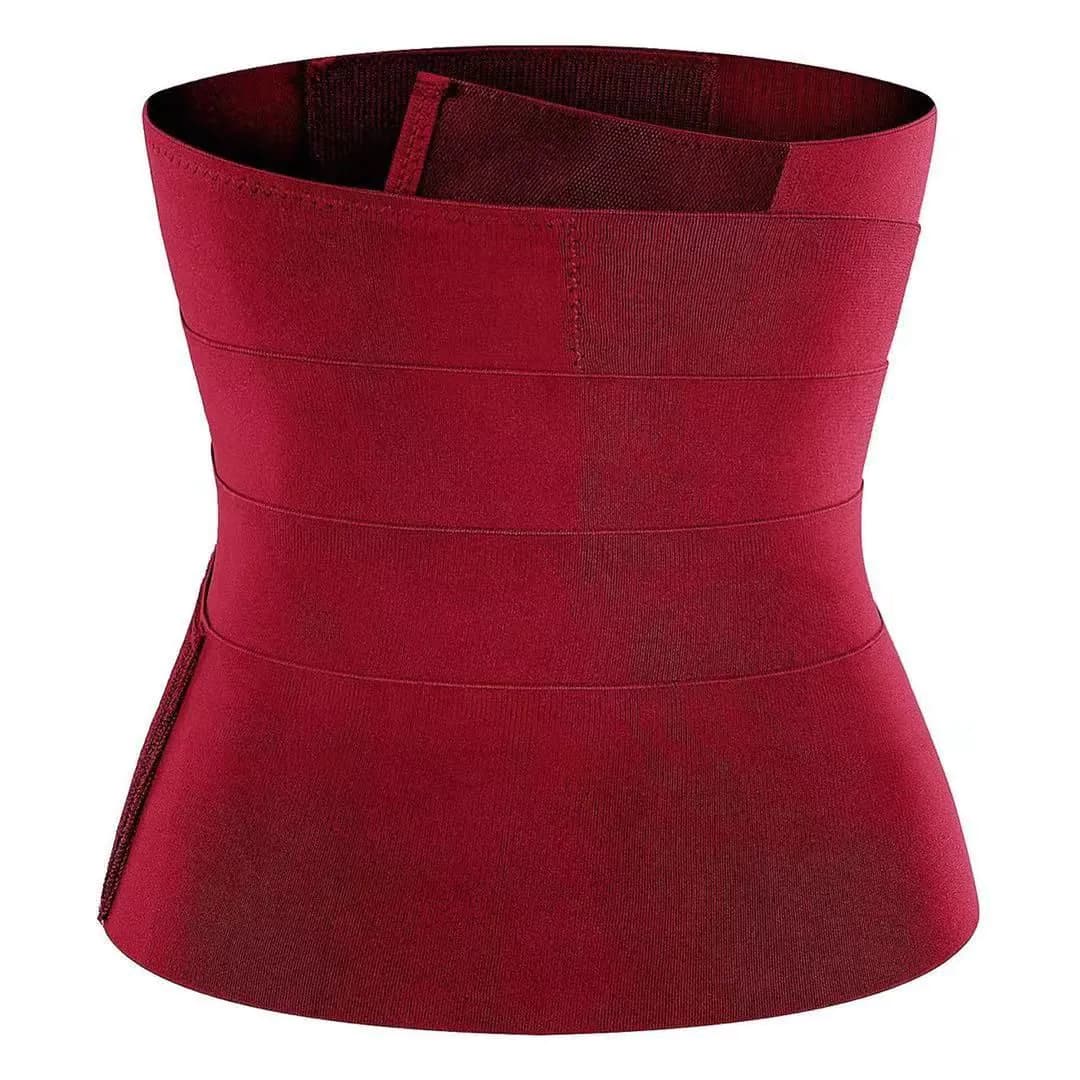 image-Cross-border new waist trainer sports restraint belt ladies belt tummy wrap elastic abdominal belt