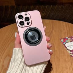 image-iPhone 14 Pro Max Magnetic Phone Case - PC Material, Frosted, Antique White