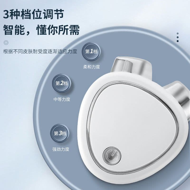 image-Micro-Current EMS Face Lifting Massager Roller - Green