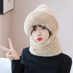 image-Fleece Balaclava Hat - Windproof Winter Warm Adult