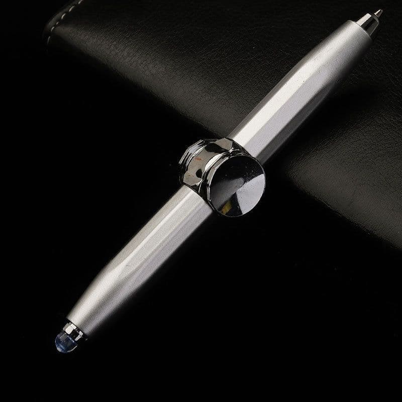 image-Wei Zhuang Fidget Gyro Pen - Black, 10.5*1.5cm Metal, 36g