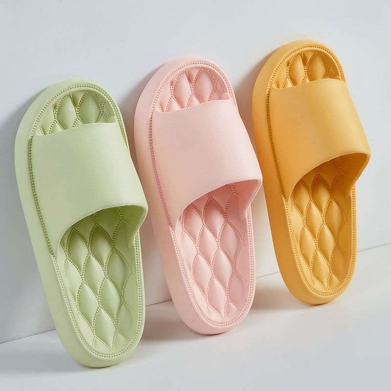 image-Non-slip Eva Thick Bottom Men's/Women's Bathroom Slippers Summer Outdoor Wear