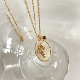 image-December Flower Necklace - Sunflower Copper Clavicle Chain 21-50cm
