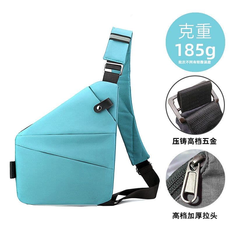 image-Tactical Chest Bag - Oxford Cloth Crossbody Shoulder Bag