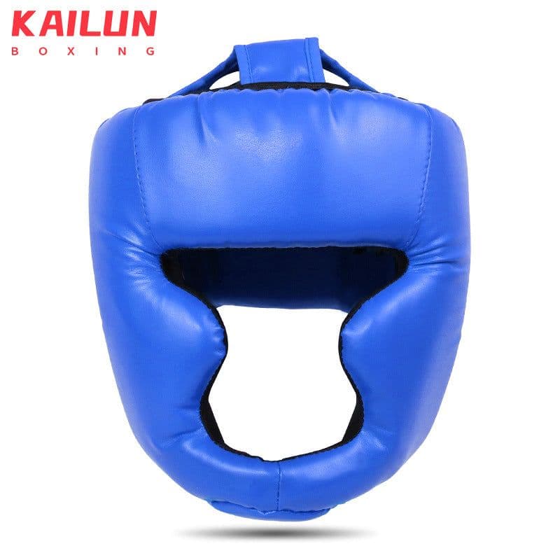 image-Boxing Helmet - Kids/Adult PU Monkey Face Taekwondo Protection