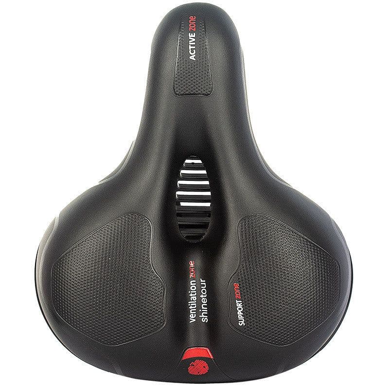 image-Bicycle saddle mountain bike cushion hollow big butt comfortable shock-absorbing ball hollow breathable universal seat