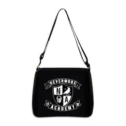 image-Cross-border Adams family Wednesday addams ladies shoulder bag niche armpit bag fashion handbag