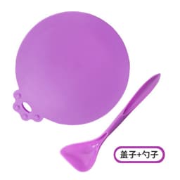 image-Silicone Pet Food Can Lid - Orange