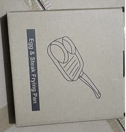 image-Non-Stick Aluminum 4-Hole Omelette Pan 18cm